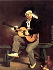 Eduard Manet The Spanish Singer painting
